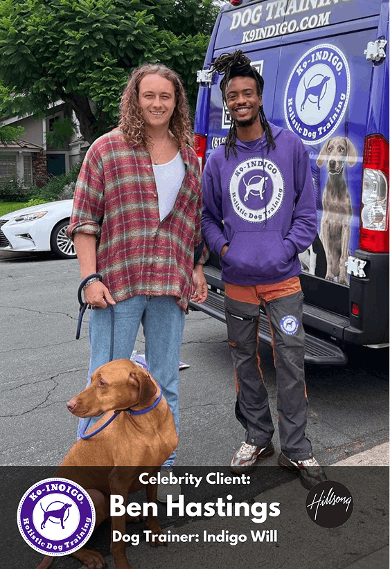 Ben Hastings with Indigo Will