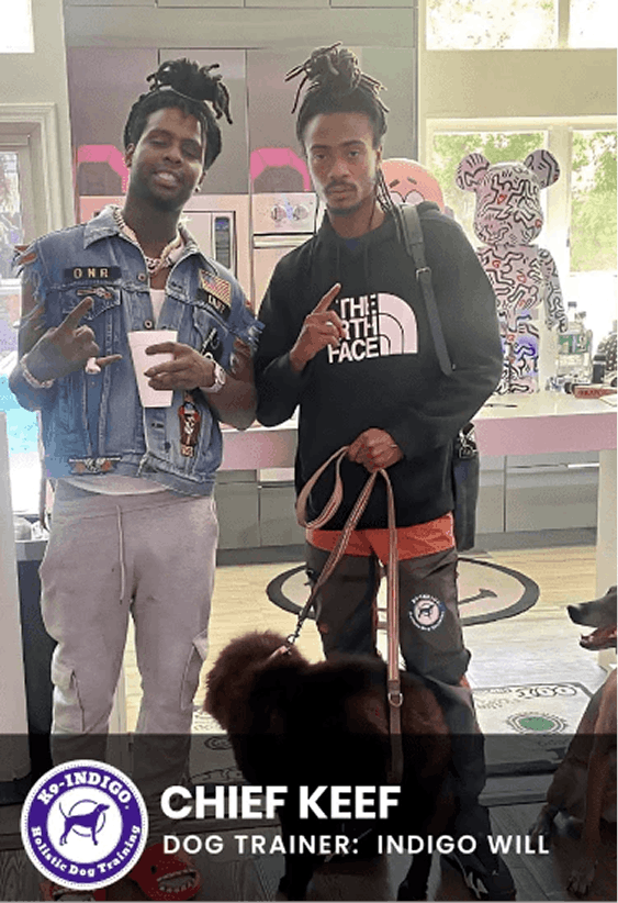 Chief Keef with Indigo Will