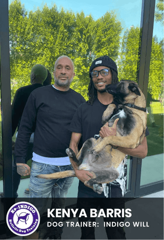 Kenya Barris with Indigo Will