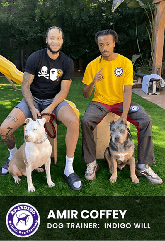 Amir Coffey with Indigo Will